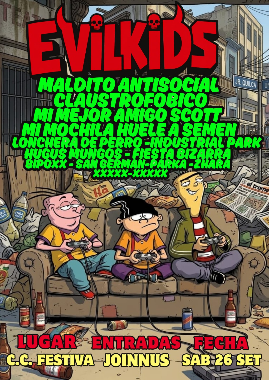 EVILKIDS — Maldito Antisocial